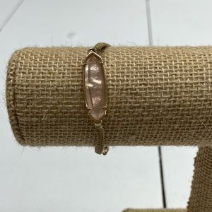 Kendra Scott Lyla Corded Slide Friendship Bracelet London Pink Illusion.